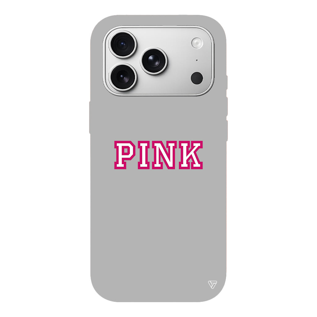 Pink Lansman Model İçi Kadife Silikon Telefon Kılıfı