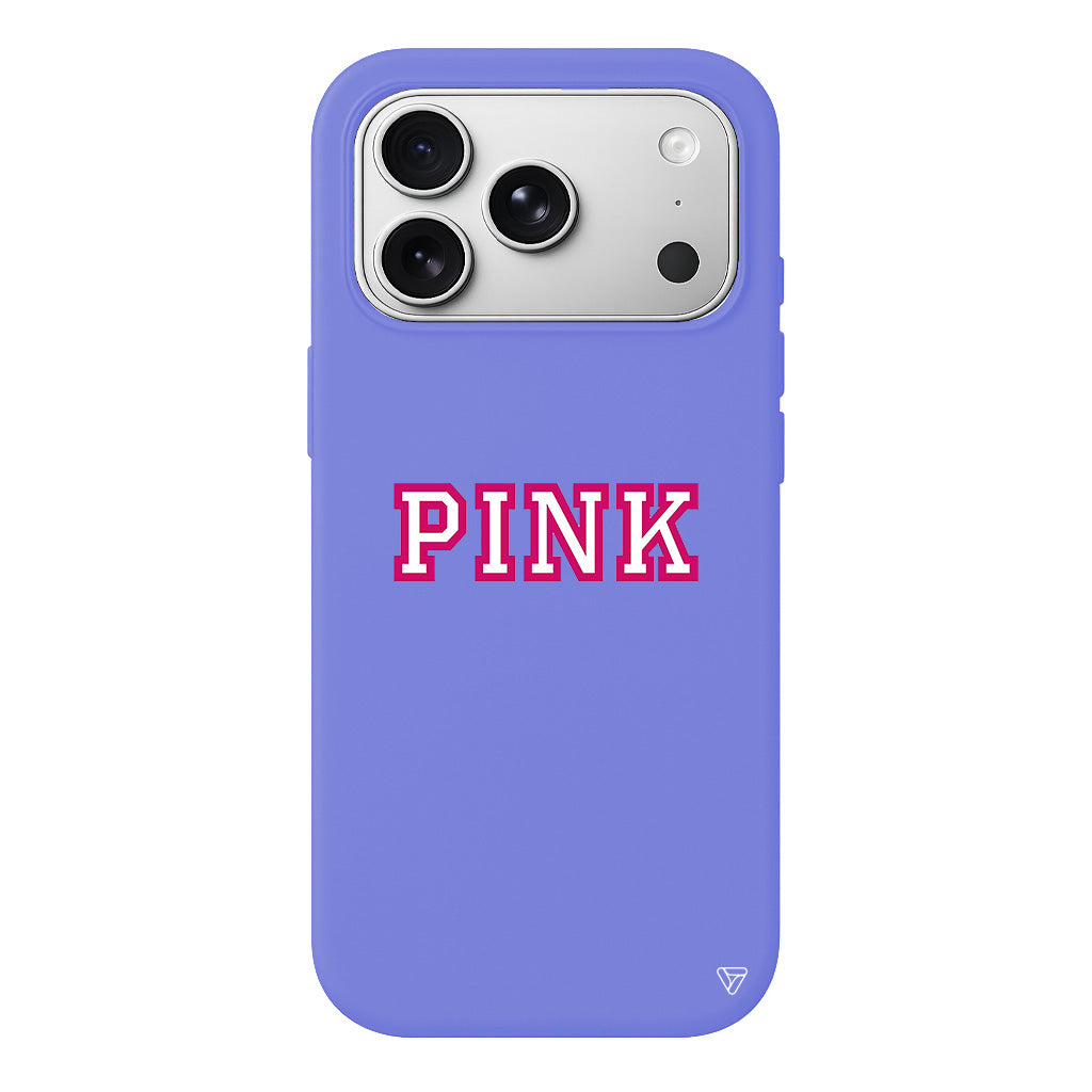 Pink Lansman Model İçi Kadife Silikon Telefon Kılıfı