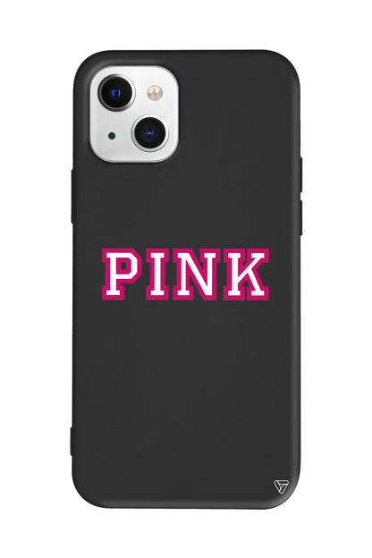 Pink Lansman Model İçi Kadife Silikon Telefon Kılıfı