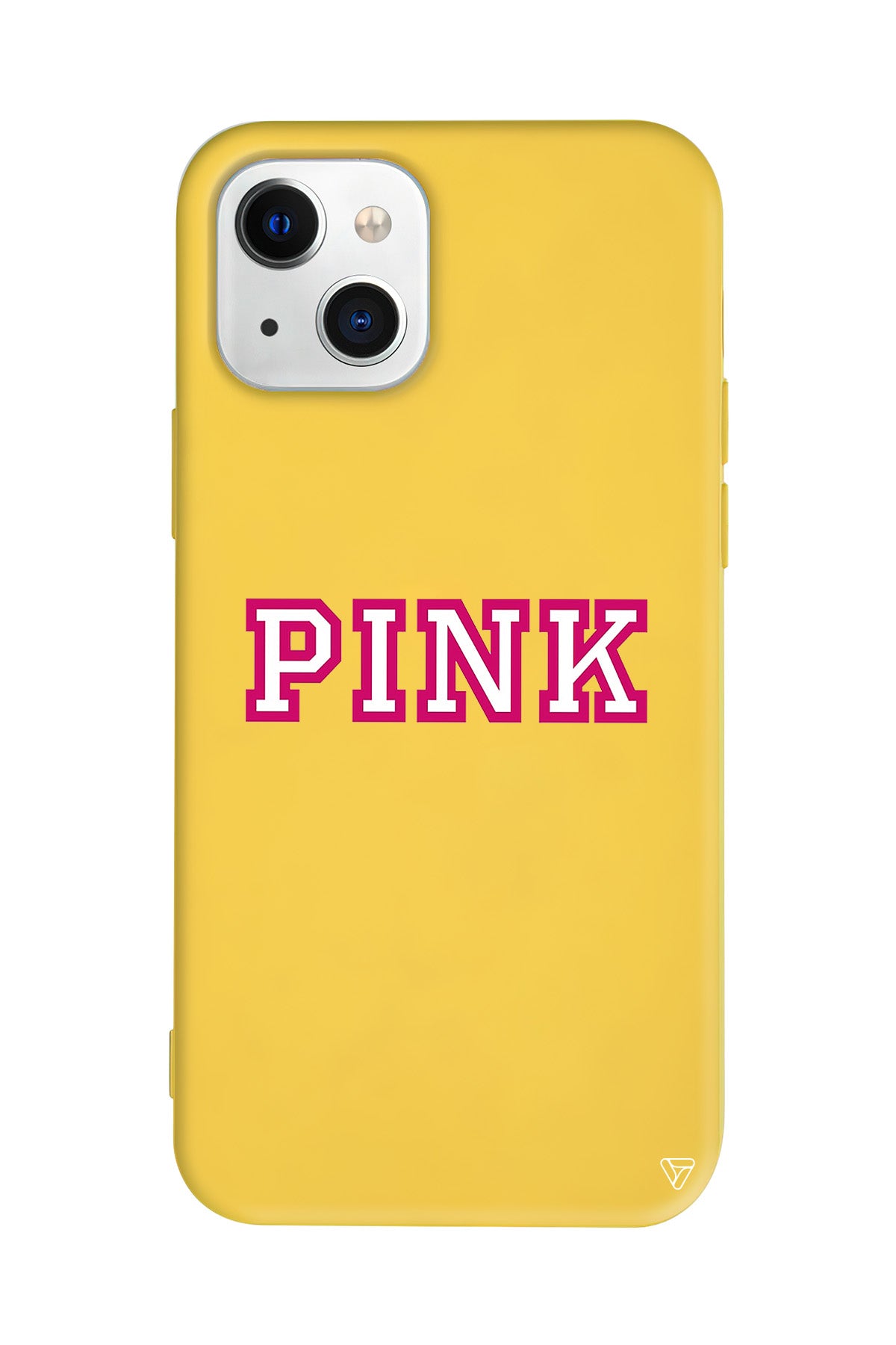 Pink Lansman Model İçi Kadife Silikon Telefon Kılıfı