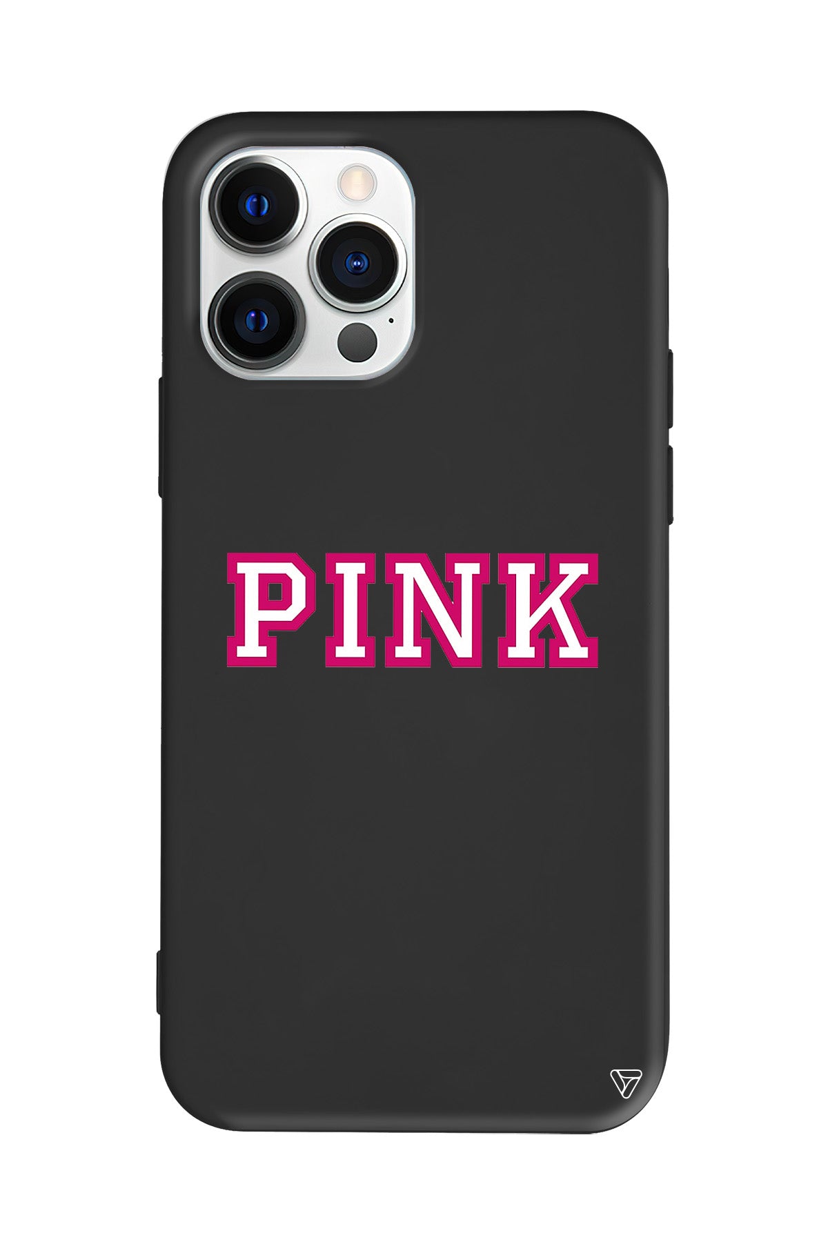 Pink Lansman Model İçi Kadife Silikon Telefon Kılıfı