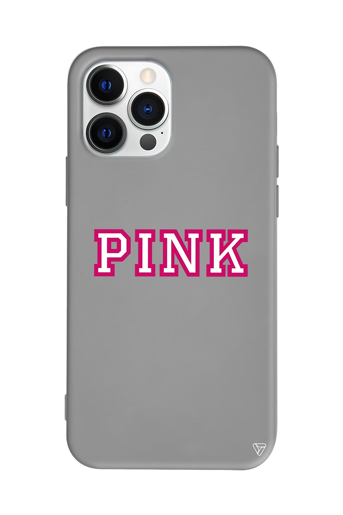 Pink Lansman Model İçi Kadife Silikon Telefon Kılıfı