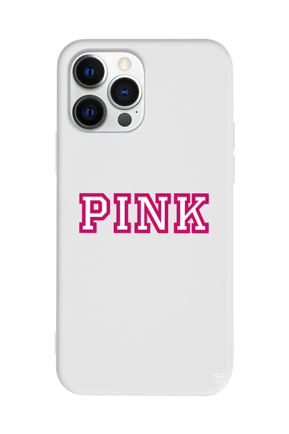 Pink Lansman Model İçi Kadife Silikon Telefon Kılıfı