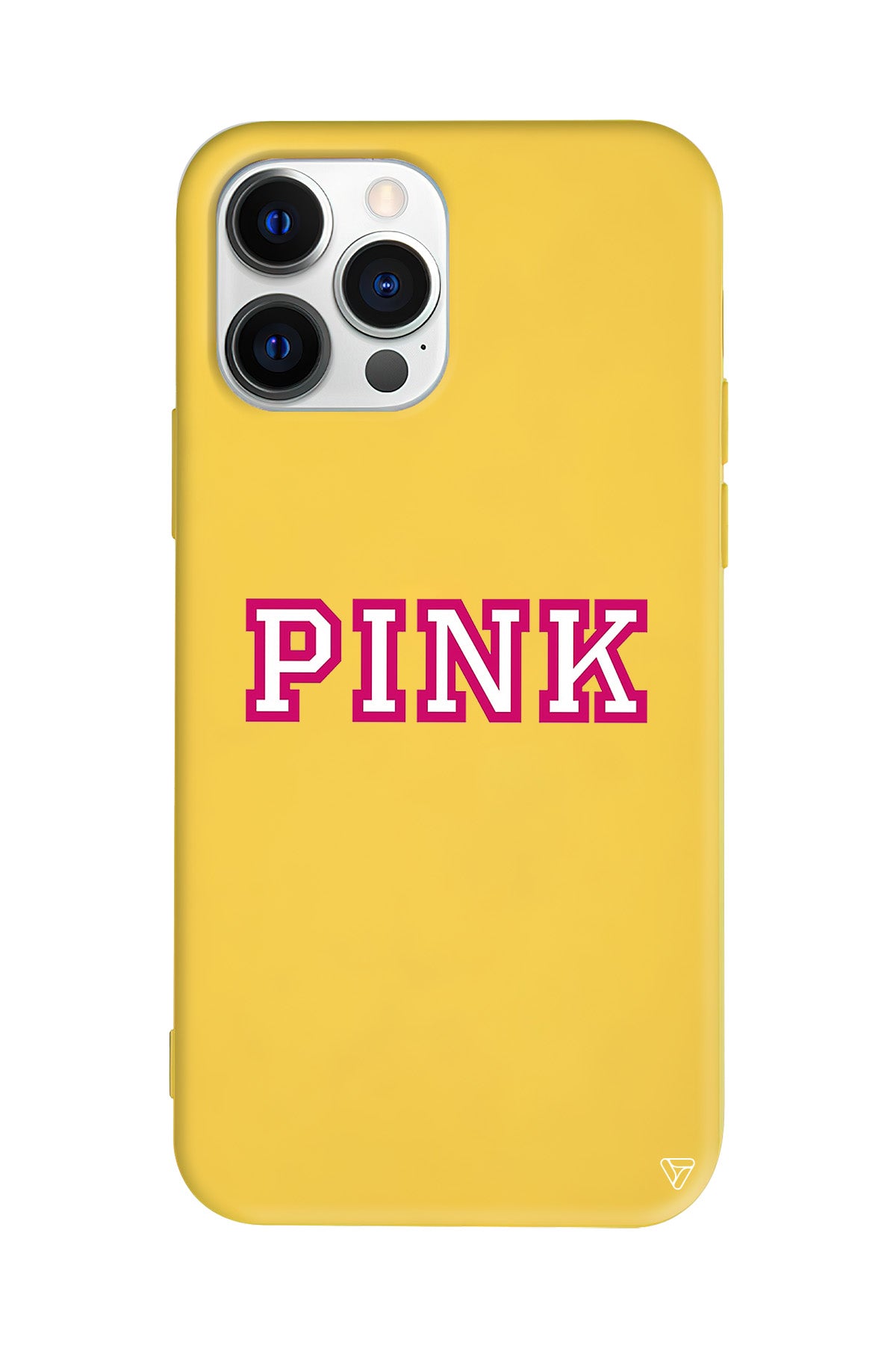 Pink Lansman Model İçi Kadife Silikon Telefon Kılıfı