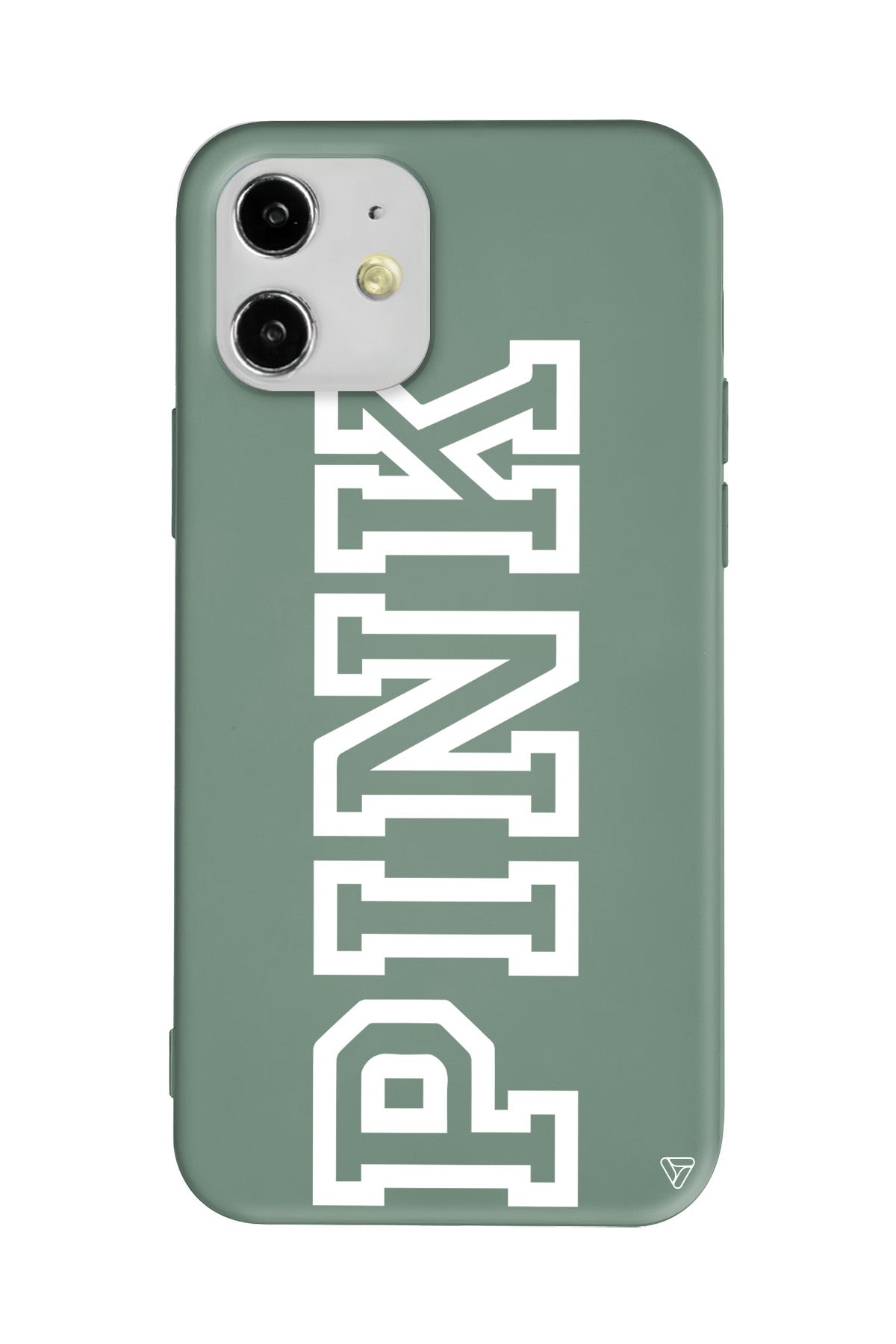 Pink Dikey Lansman Model İçi Kadife Silikon Telefon Kılıfı