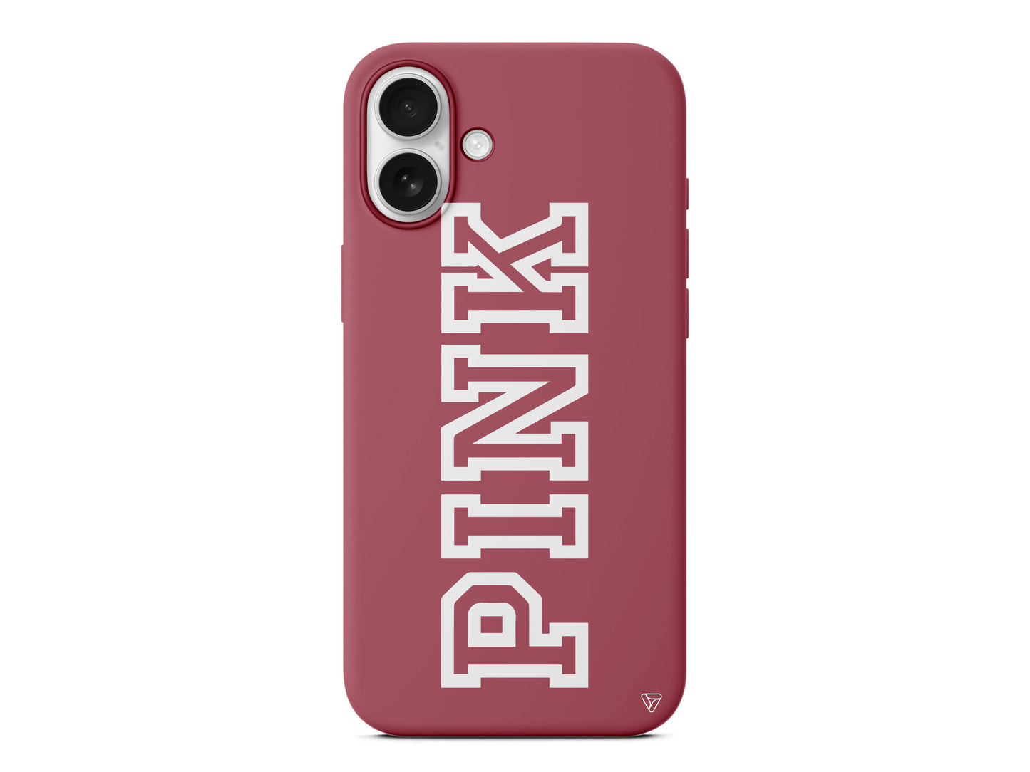 Pink Dikey Lansman Model İçi Kadife Silikon Telefon Kılıfı – Plus Serisine Özel