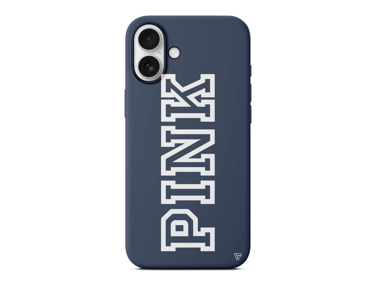 Pink Dikey Lansman Model İçi Kadife Silikon Telefon Kılıfı