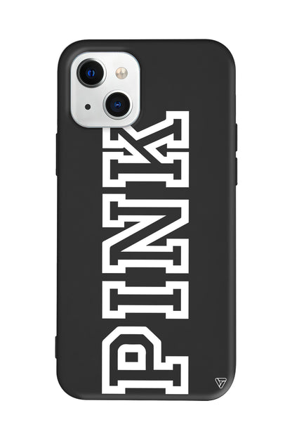 Pink Dikey Lansman Model İçi Kadife Silikon Telefon Kılıfı – Plus Serisine Özel