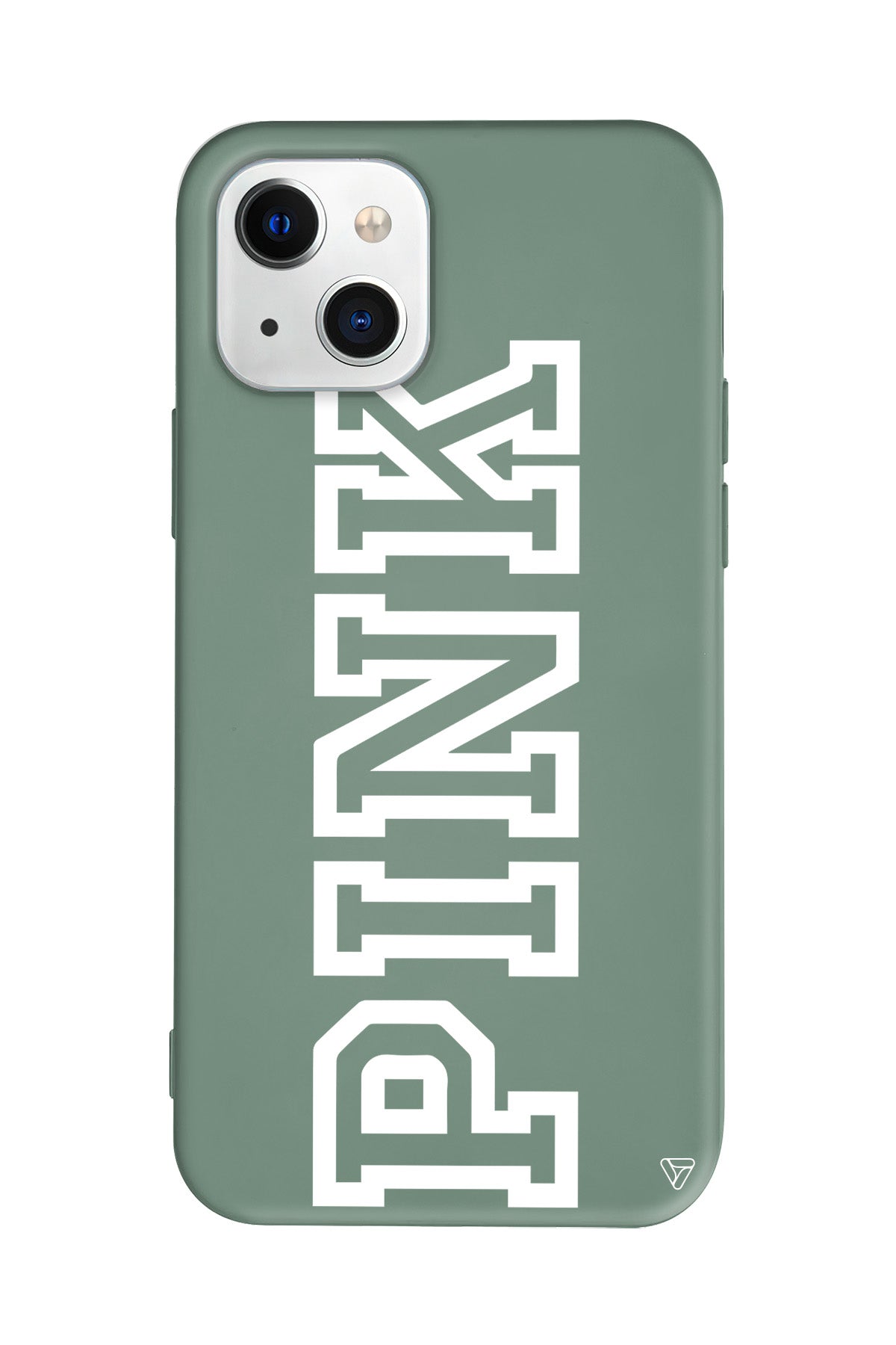 Pink Dikey Lansman Model İçi Kadife Silikon Telefon Kılıfı