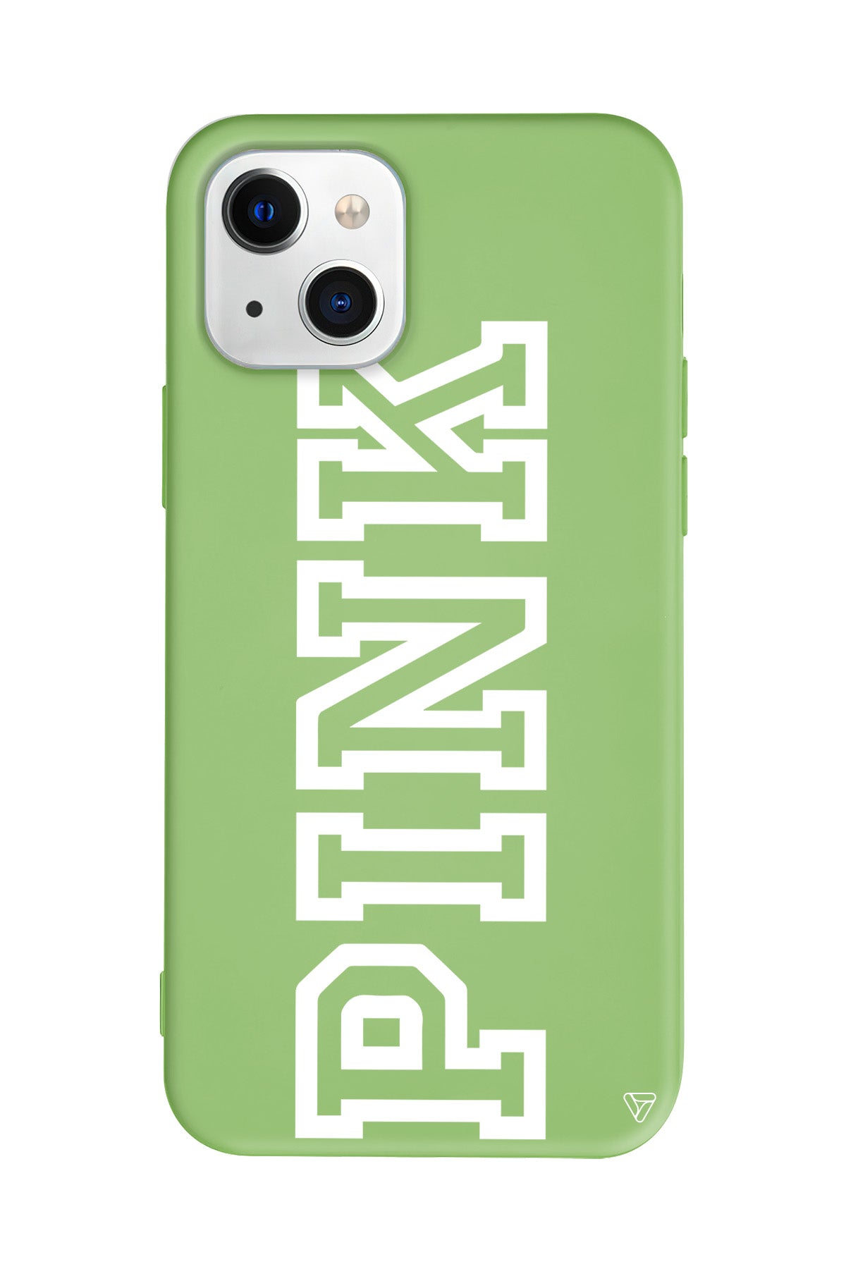 Pink Dikey Lansman Model İçi Kadife Silikon Telefon Kılıfı