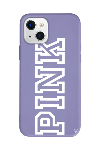 Pink Dikey Lansman Model İçi Kadife Silikon Telefon Kılıfı – Plus Serisine Özel