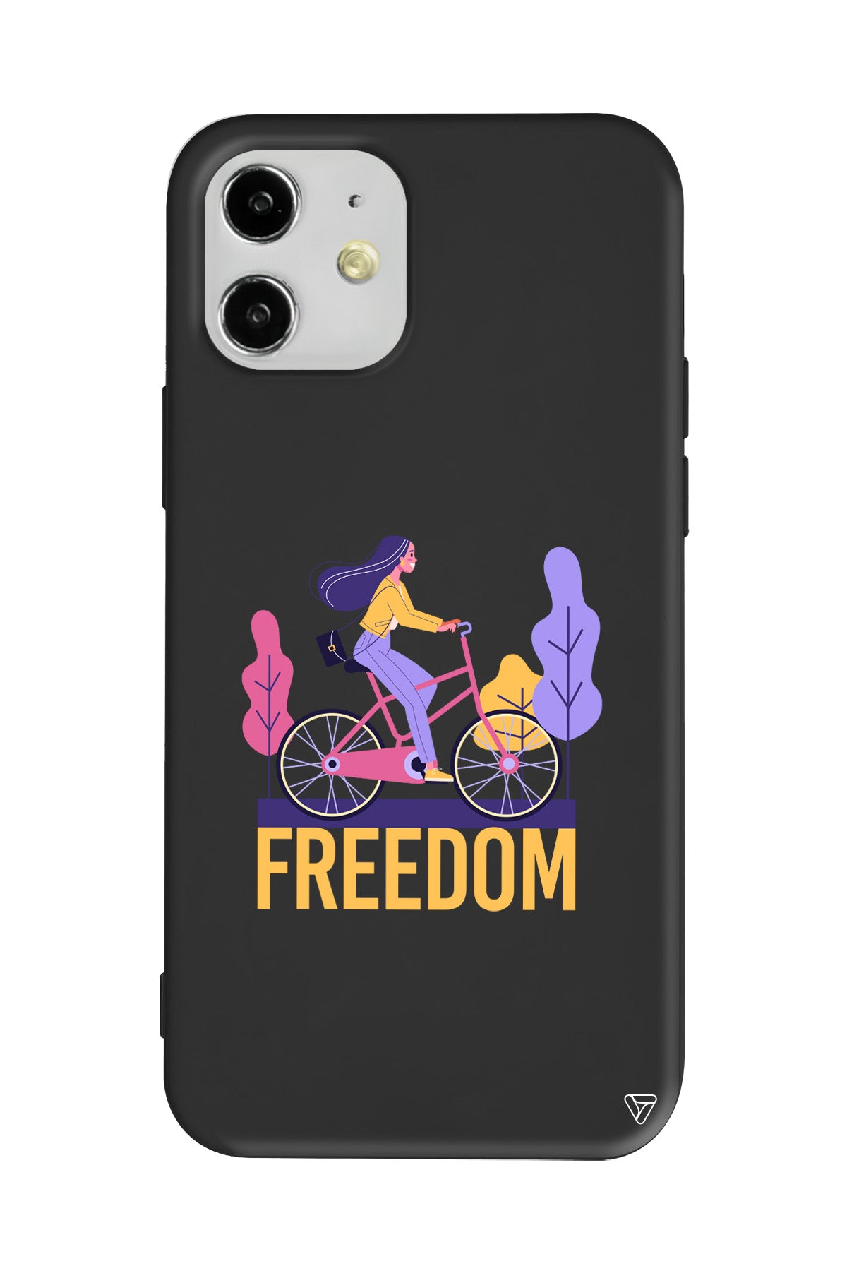 Freedom Lansman Model İçi Kadife Silikon Telefon Kılıfı