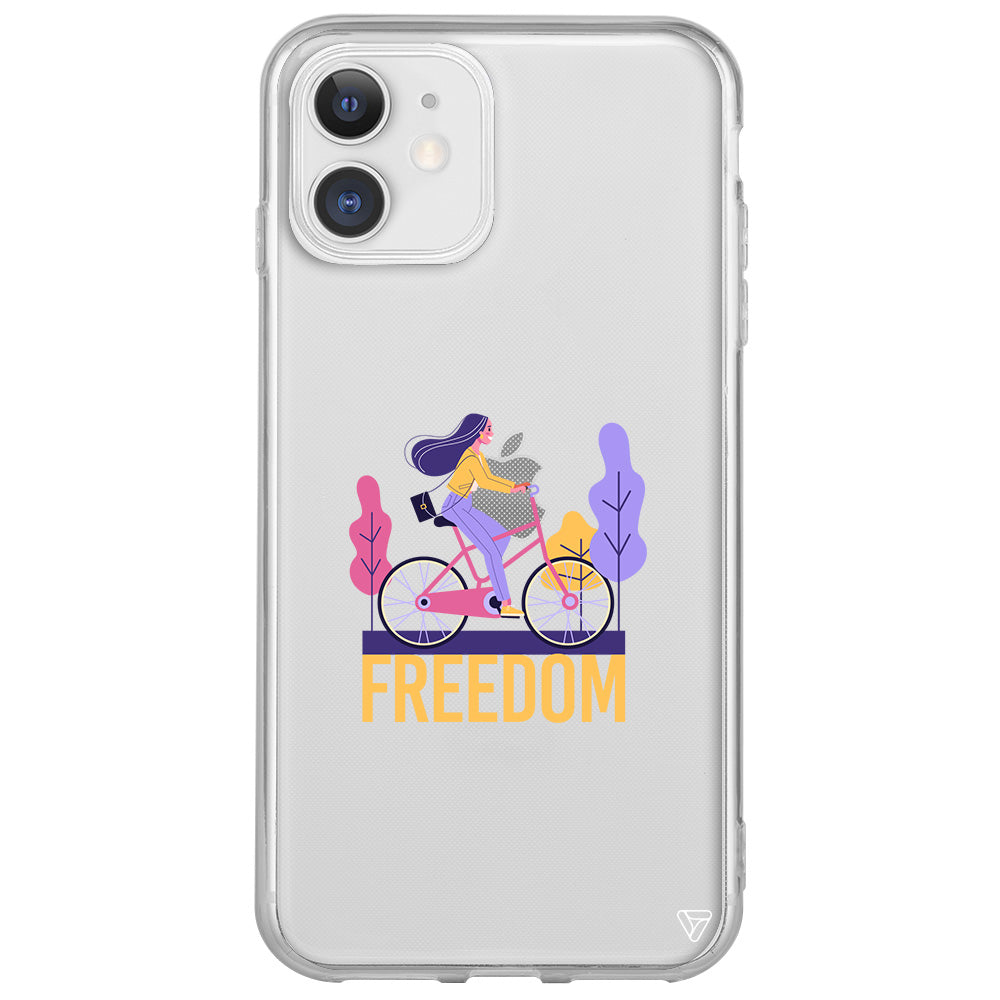 Freedom Lansman Model İçi Kadife Silikon Telefon Kılıfı