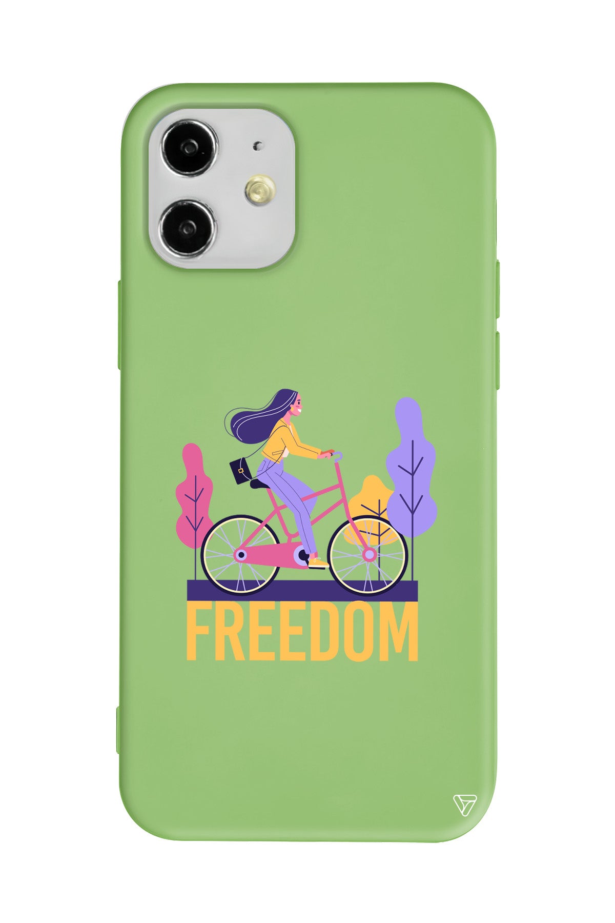 Freedom Lansman Model İçi Kadife Silikon Telefon Kılıfı
