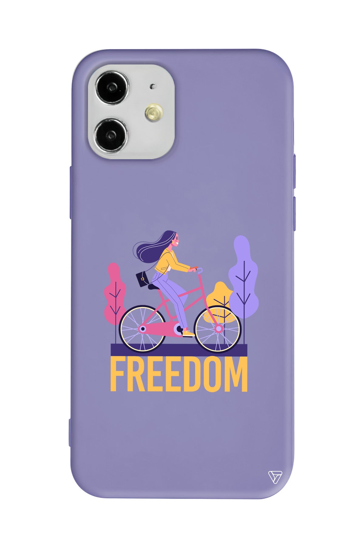 Freedom Lansman Model İçi Kadife Silikon Telefon Kılıfı