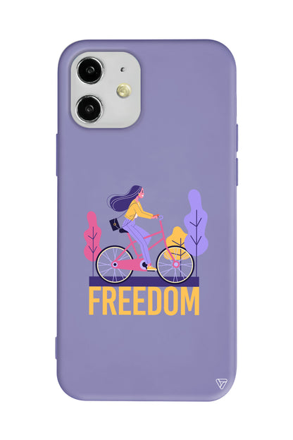 Freedom Lansman Model İçi Kadife Silikon Telefon Kılıfı