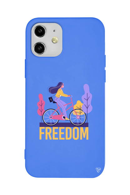 Freedom Lansman Model İçi Kadife Silikon Telefon Kılıfı
