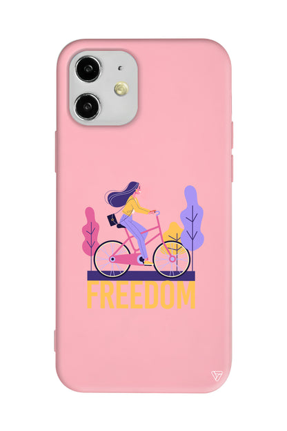 Freedom Lansman Model İçi Kadife Silikon Telefon Kılıfı