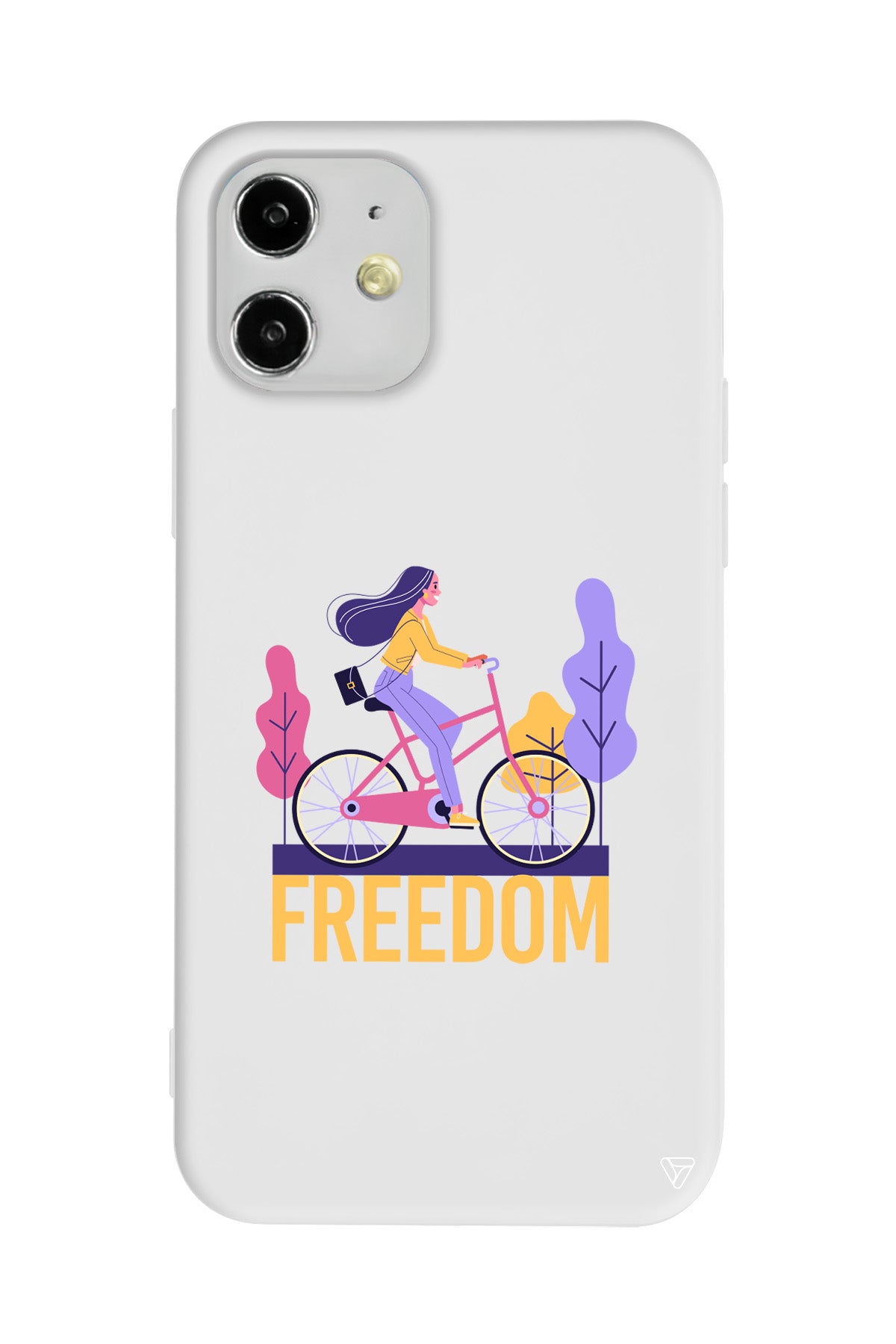 Freedom Lansman Model İçi Kadife Silikon Telefon Kılıfı