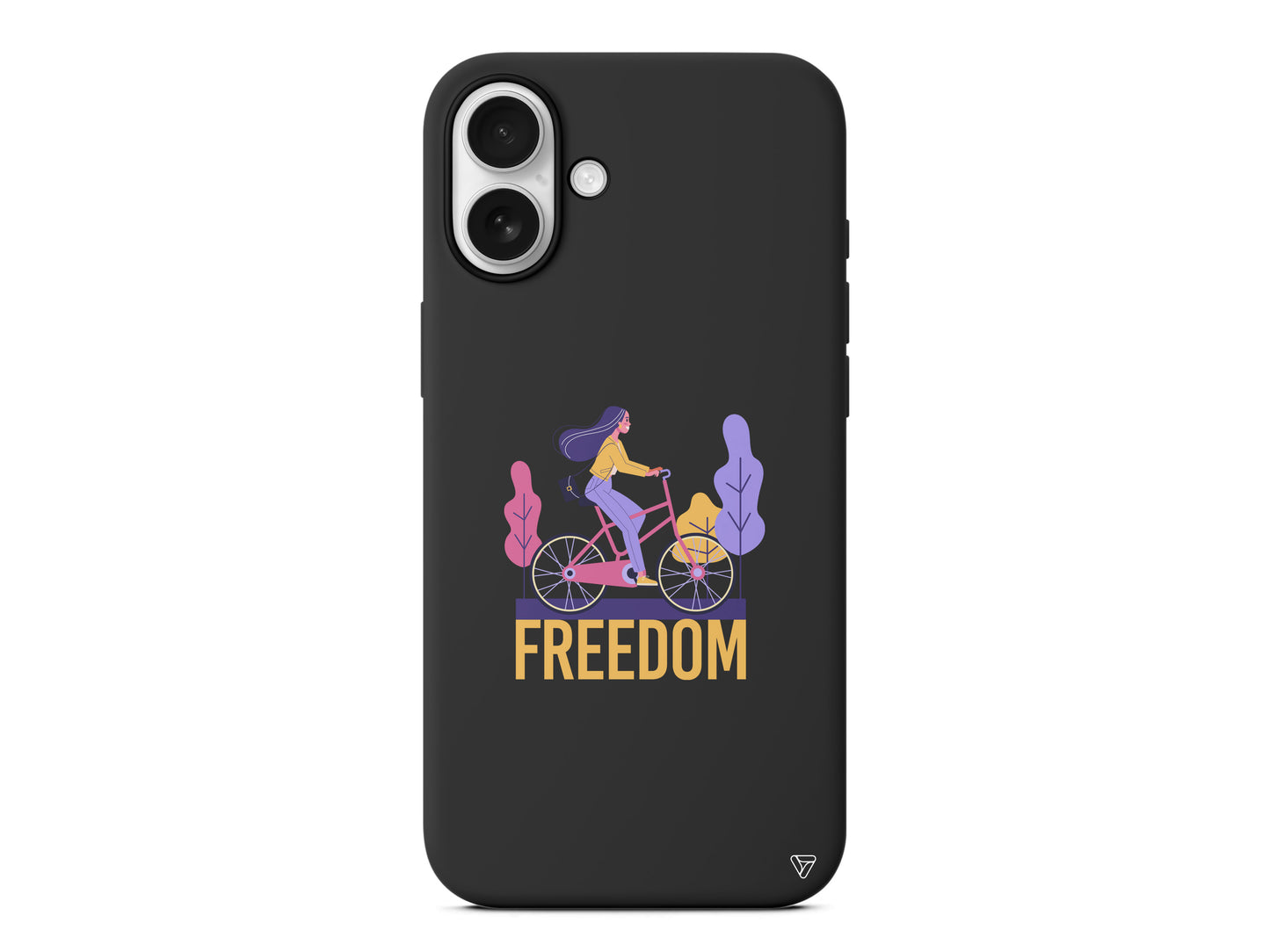 Freedom Lansman Model İçi Kadife Silikon Telefon Kılıfı