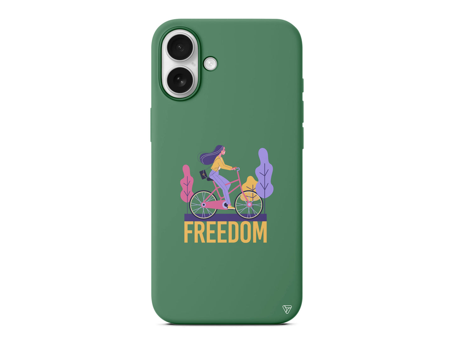 Freedom Lansman Model İçi Kadife Silikon Telefon Kılıfı