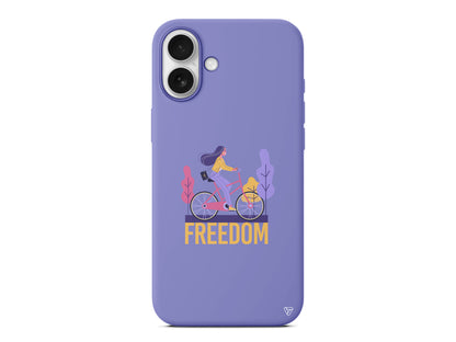 Freedom Lansman Model İçi Kadife Silikon Telefon Kılıfı – Plus Serisine Özel