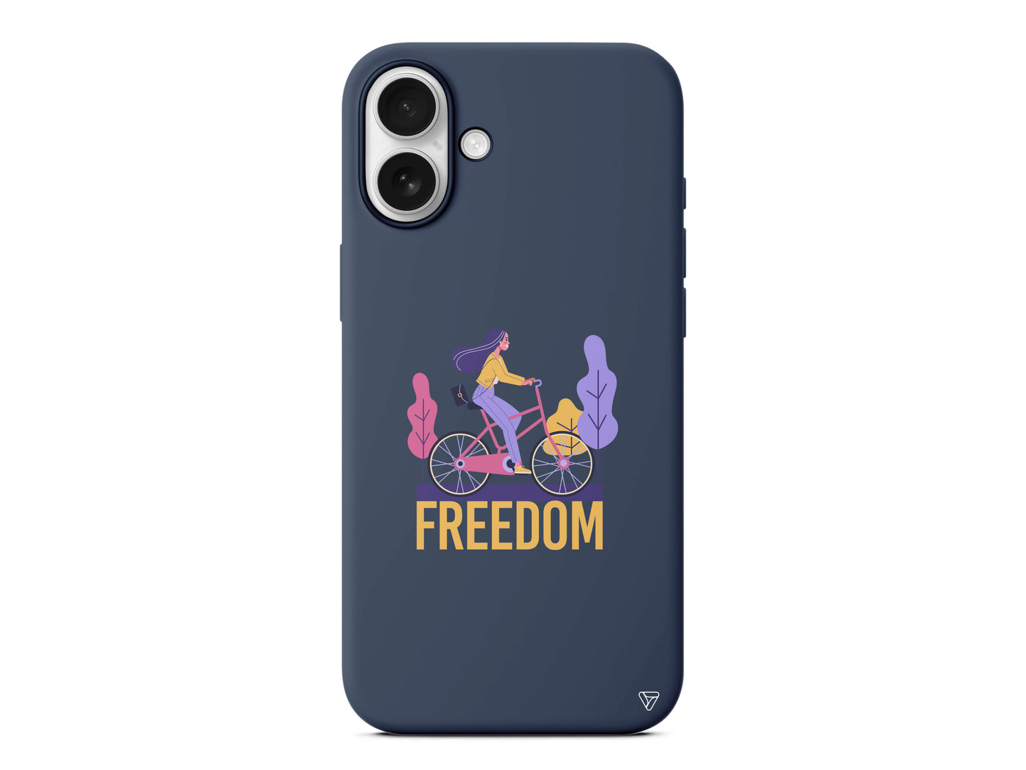 Freedom Lansman Model İçi Kadife Silikon Telefon Kılıfı