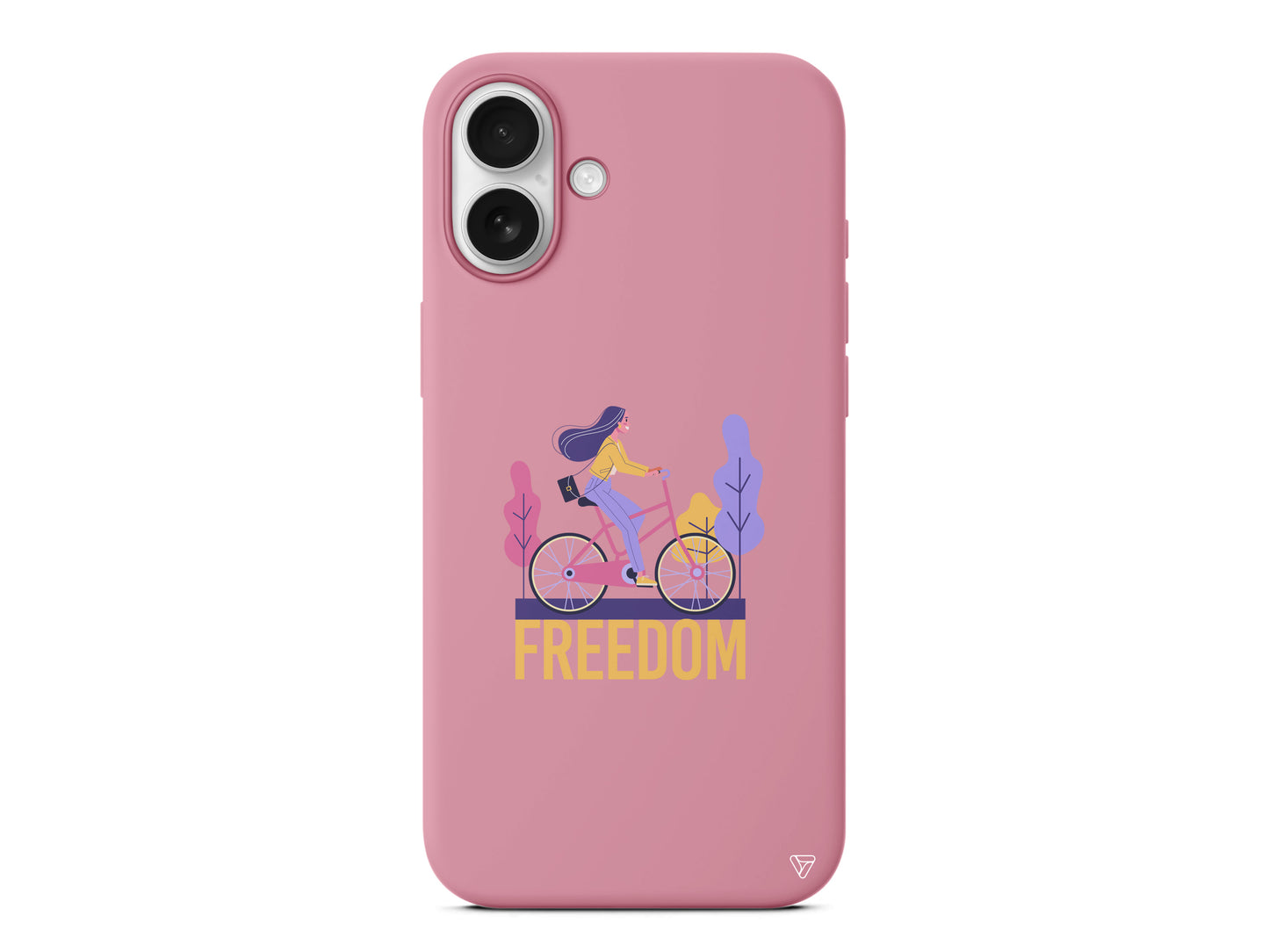 Freedom Lansman Model İçi Kadife Silikon Telefon Kılıfı