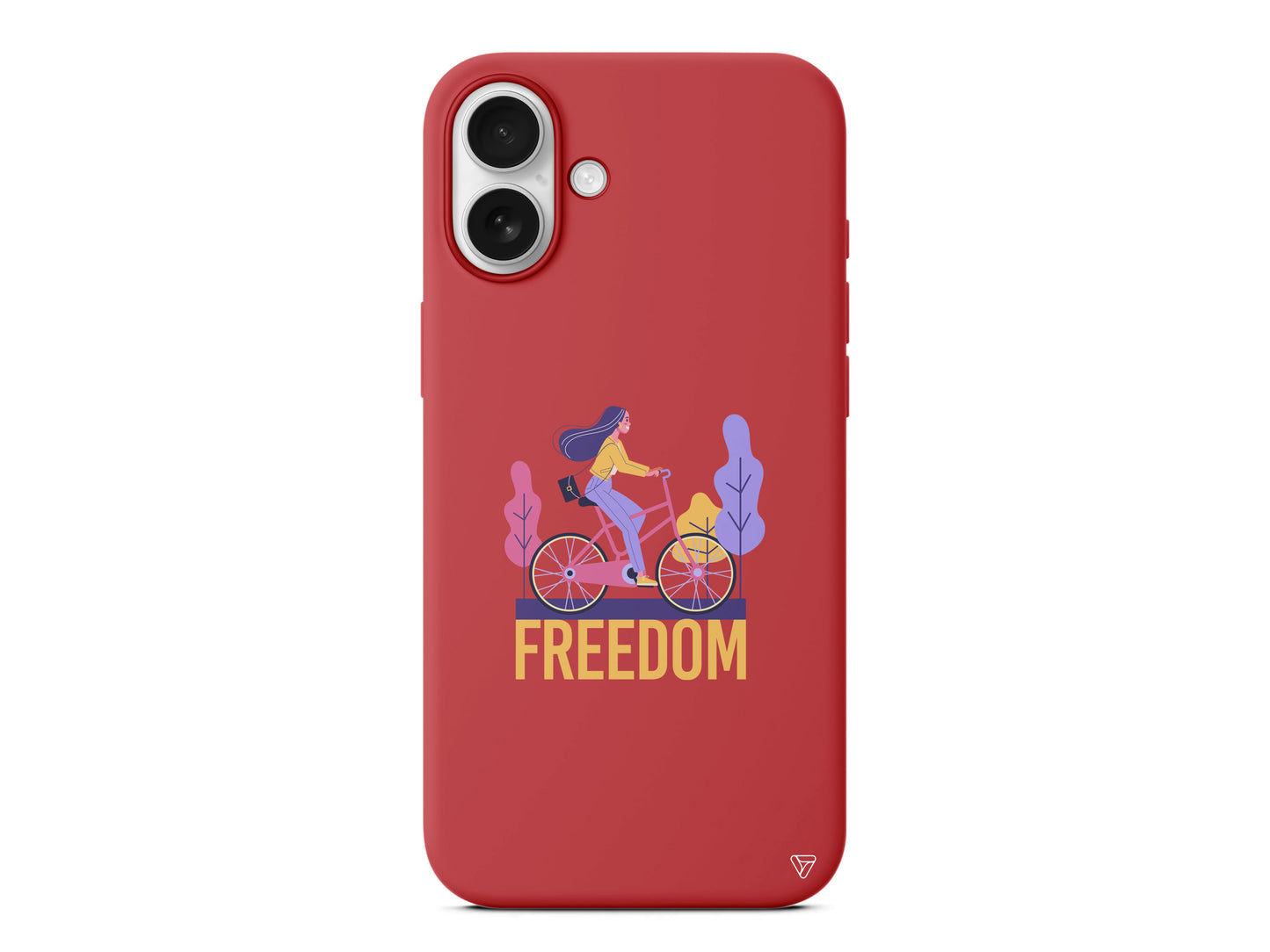 Freedom Lansman Model İçi Kadife Silikon Telefon Kılıfı – Plus Serisine Özel