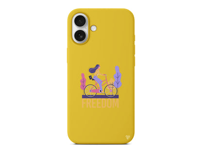 Freedom Lansman Model İçi Kadife Silikon Telefon Kılıfı – Plus Serisine Özel