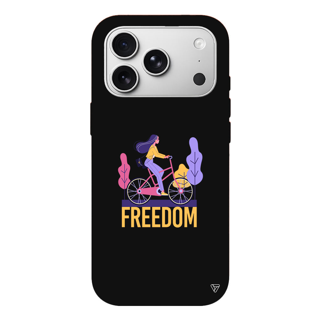 Freedom Lansman Model İçi Kadife Silikon Telefon Kılıfı