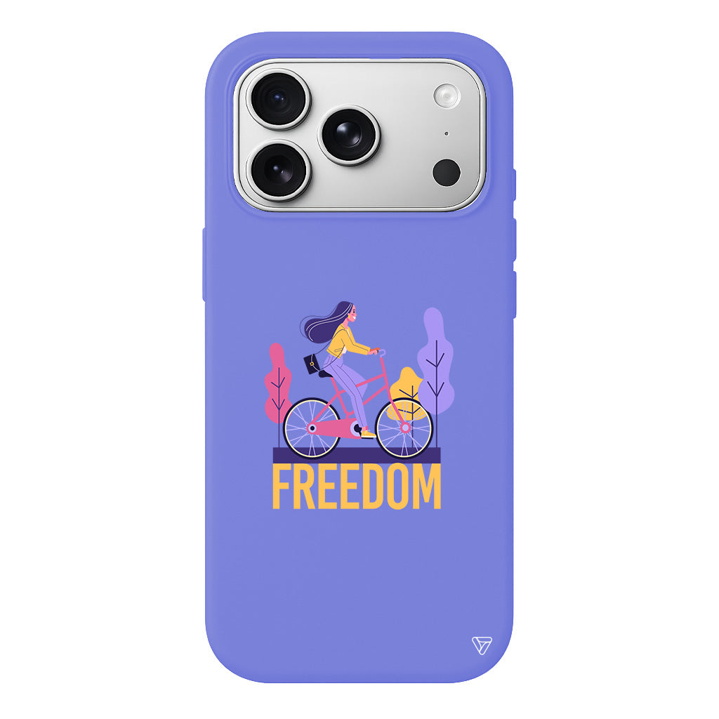 Freedom Lansman Model İçi Kadife Silikon Telefon Kılıfı