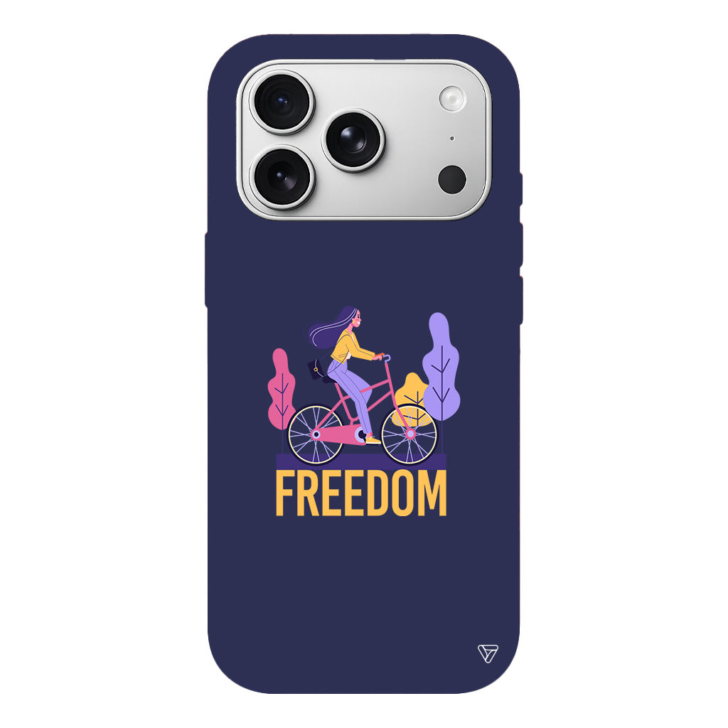 Freedom Lansman Model İçi Kadife Silikon Telefon Kılıfı