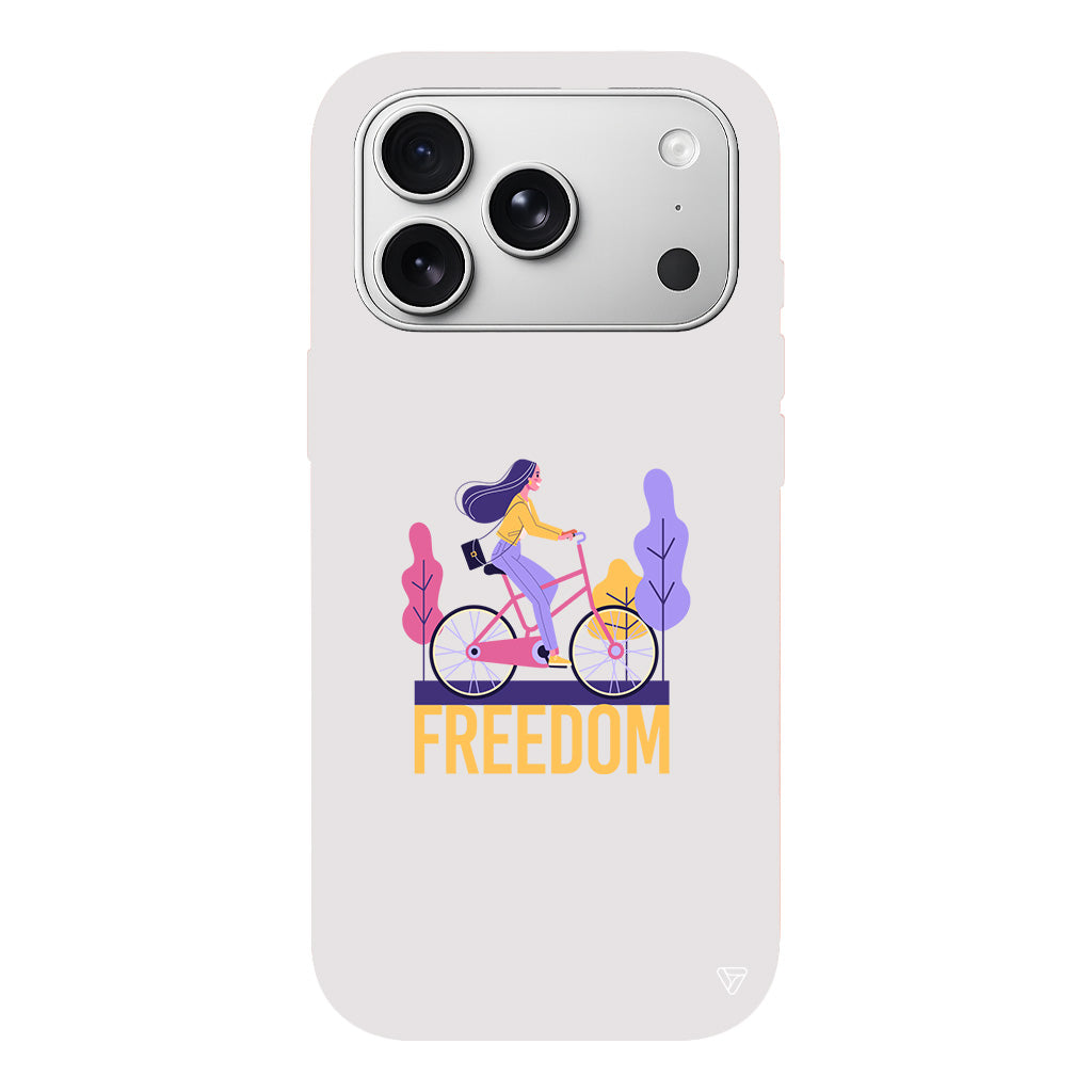 Freedom Lansman Model İçi Kadife Silikon Telefon Kılıfı