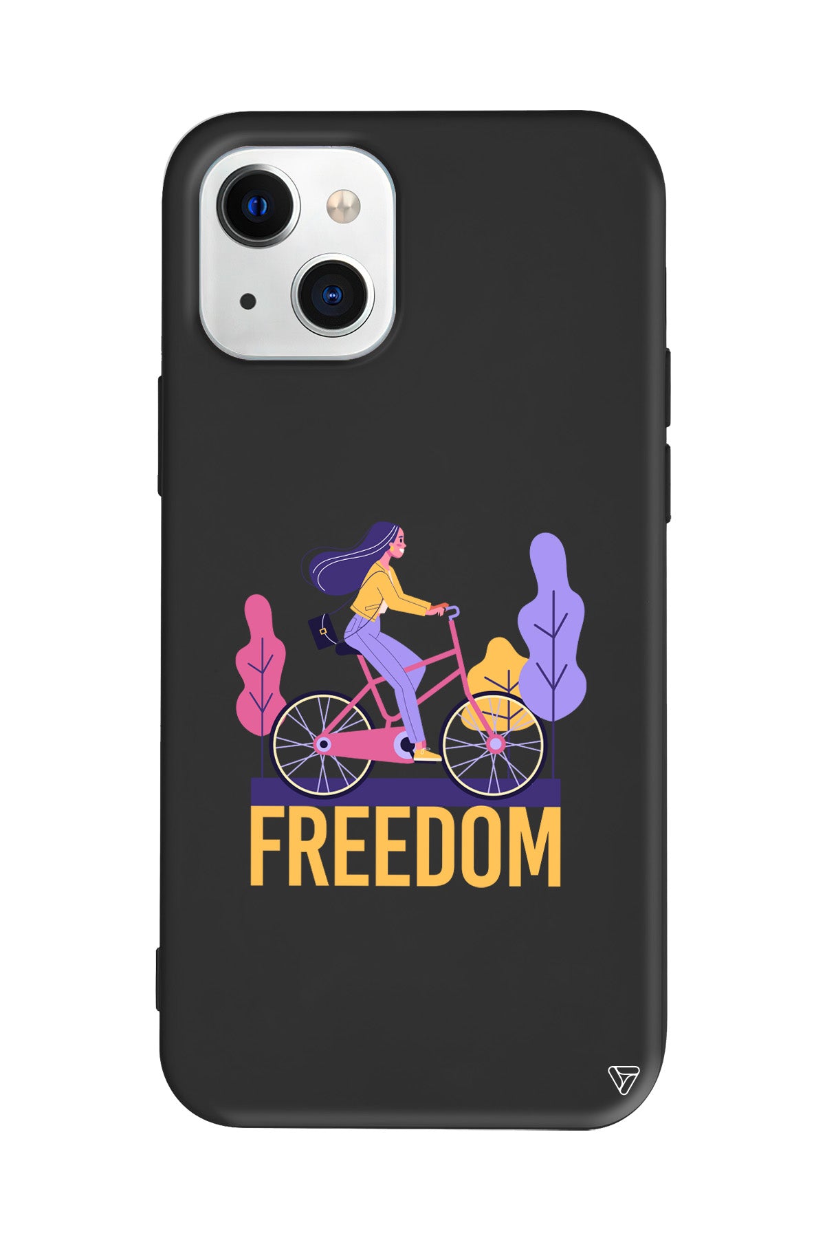 Freedom Lansman Model İçi Kadife Silikon Telefon Kılıfı – Plus Serisine Özel