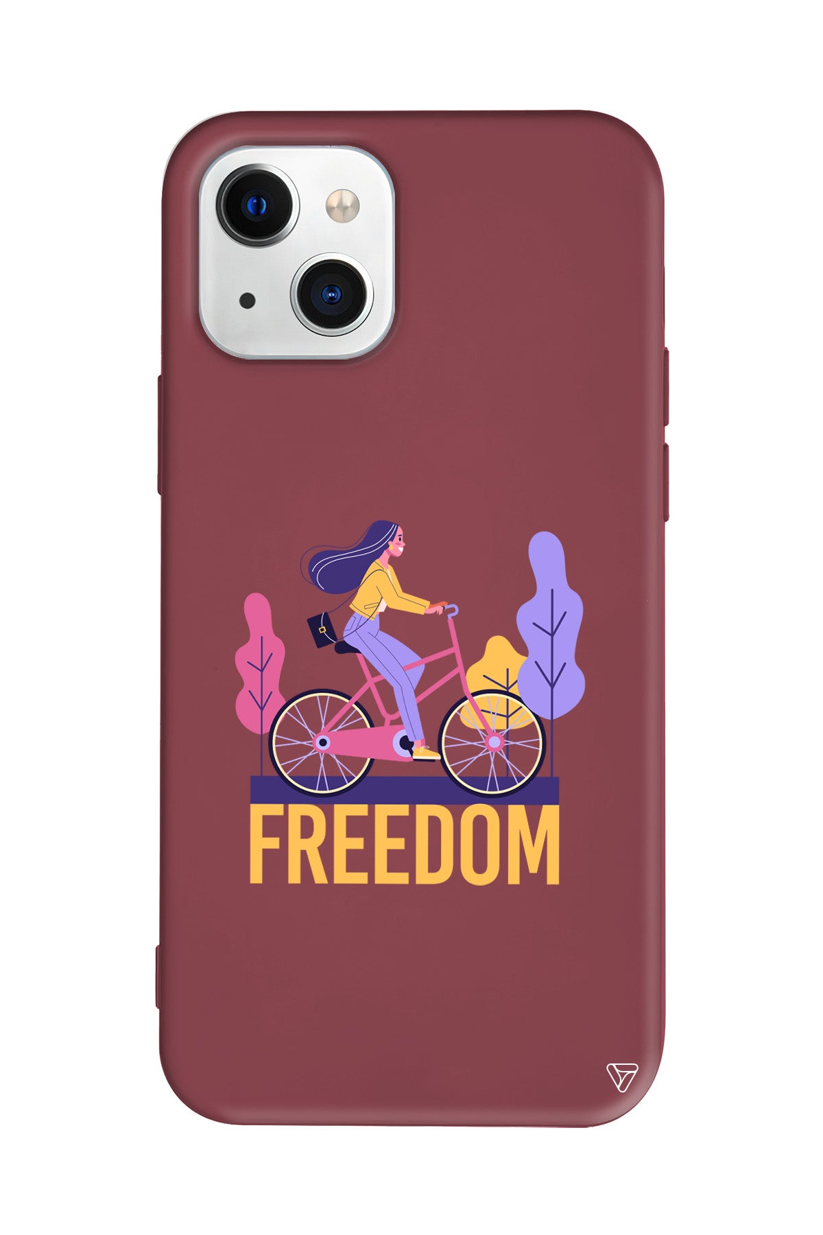 Freedom Lansman Model İçi Kadife Silikon Telefon Kılıfı – Plus Serisine Özel