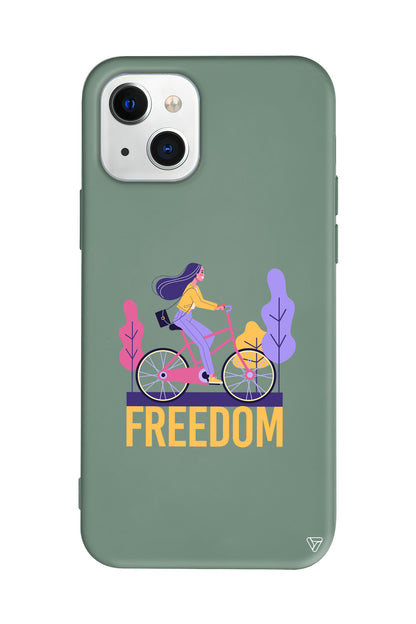 Freedom Lansman Model İçi Kadife Silikon Telefon Kılıfı – Plus Serisine Özel