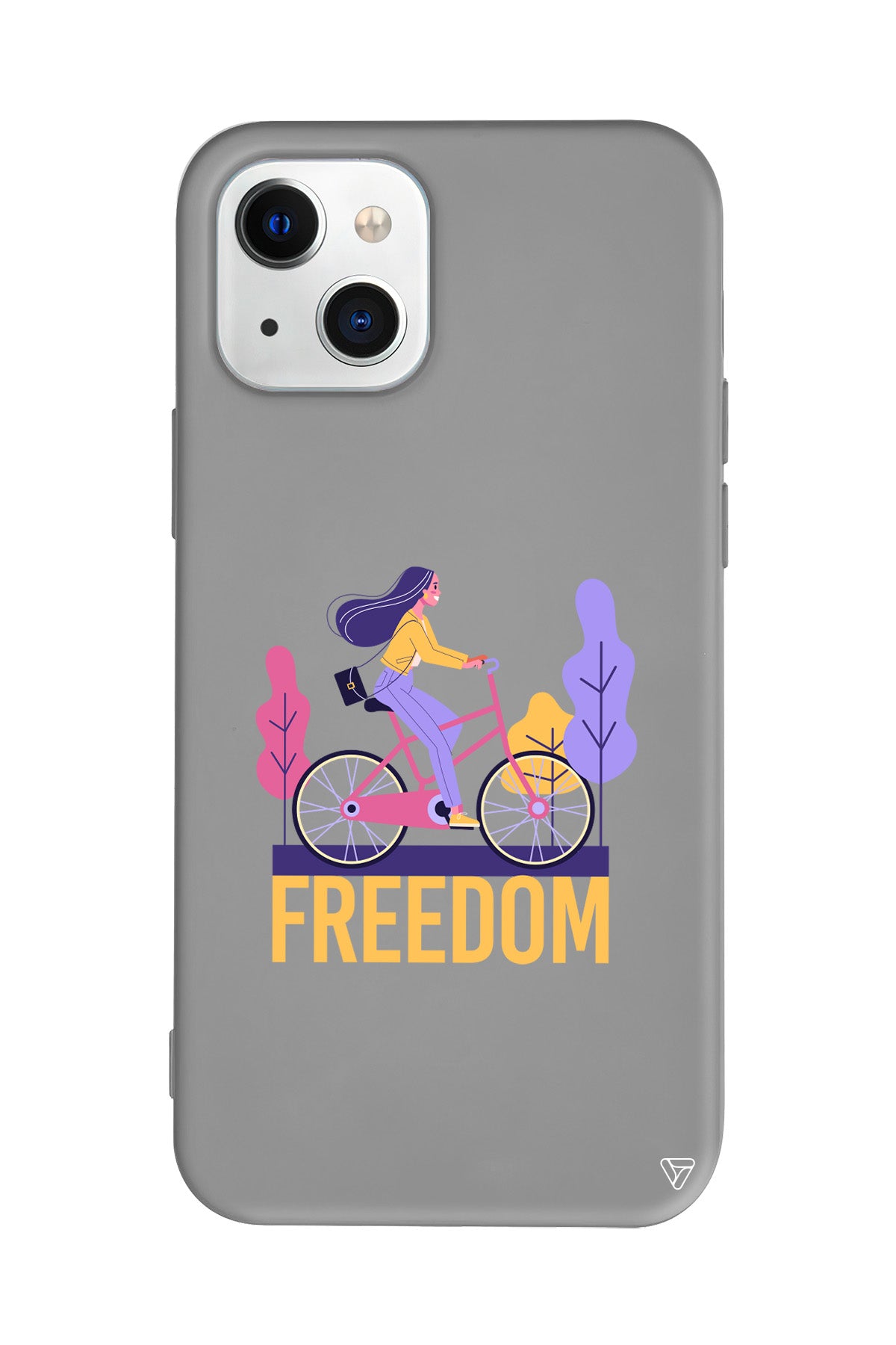 Freedom Lansman Model İçi Kadife Silikon Telefon Kılıfı
