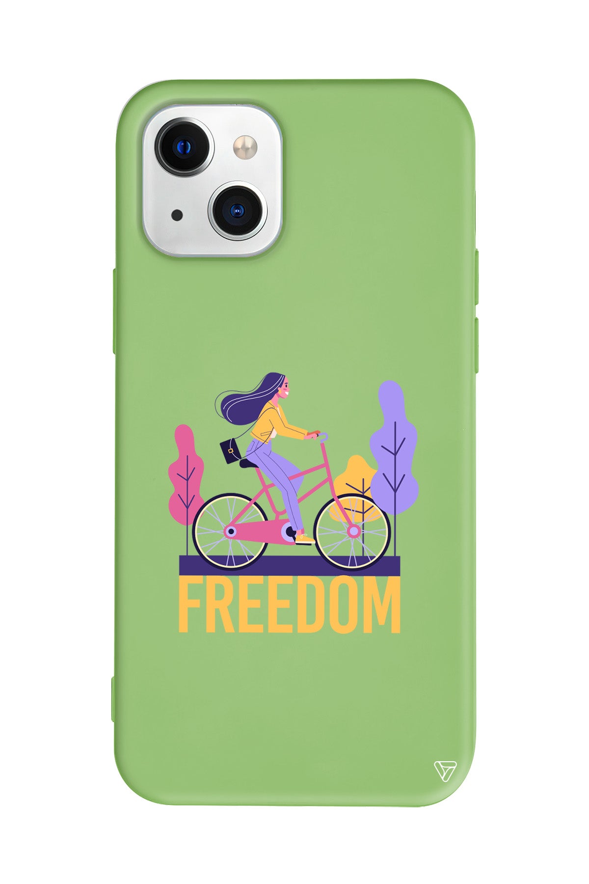 Freedom Lansman Model İçi Kadife Silikon Telefon Kılıfı