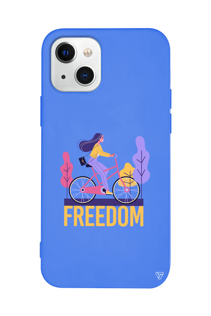Freedom Lansman Model İçi Kadife Silikon Telefon Kılıfı – Plus Serisine Özel