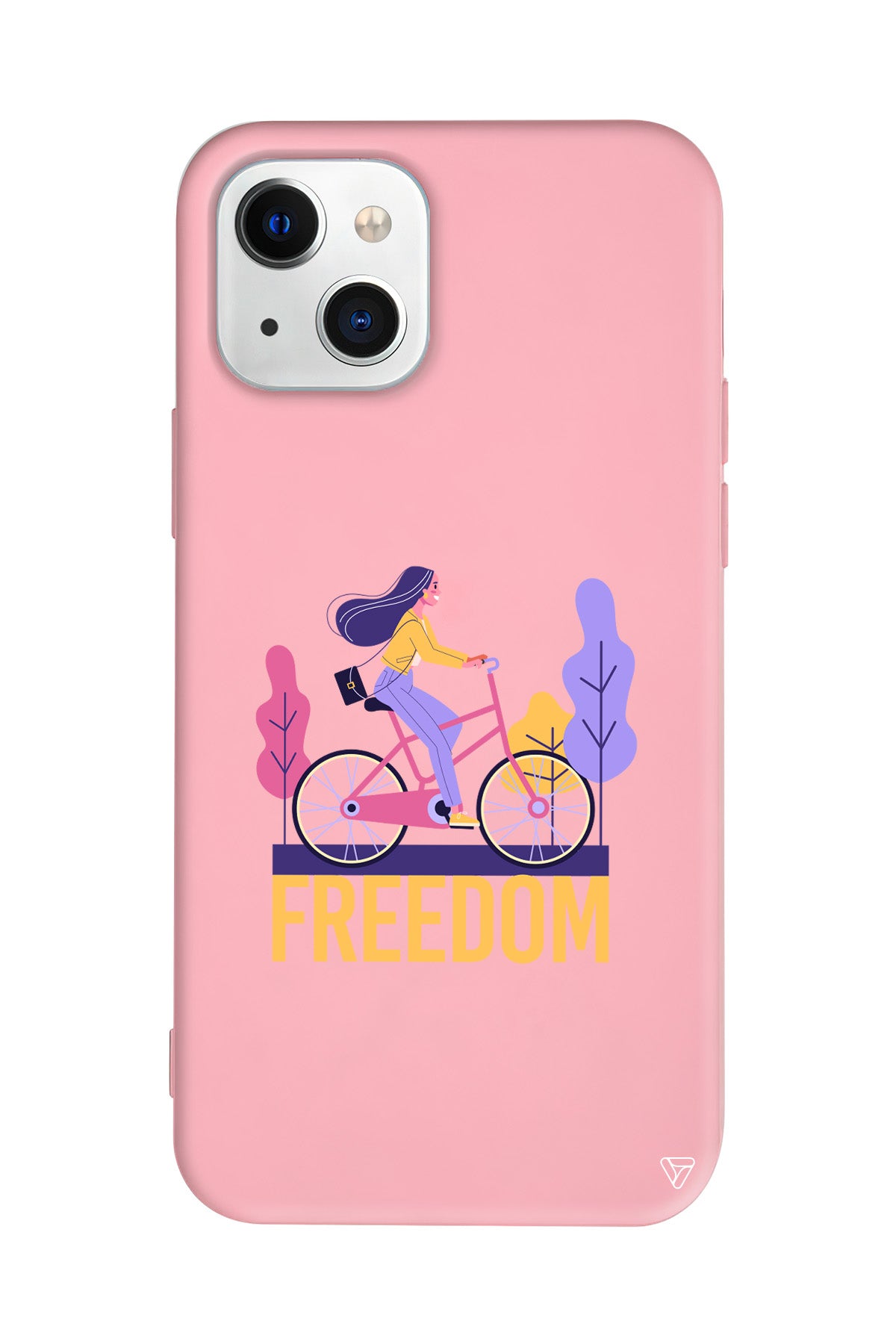 Freedom Lansman Model İçi Kadife Silikon Telefon Kılıfı