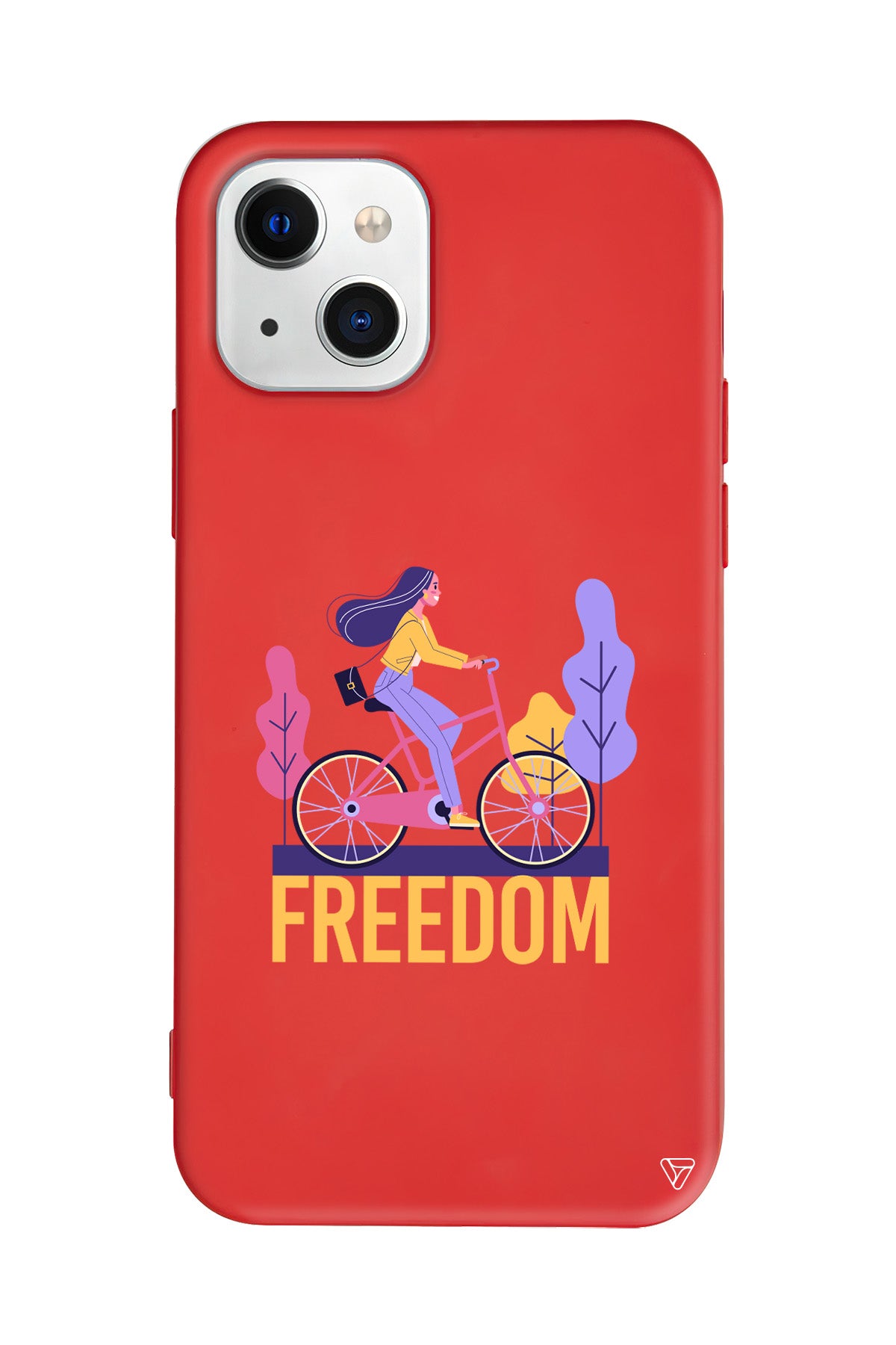 Freedom Lansman Model İçi Kadife Silikon Telefon Kılıfı – Plus Serisine Özel