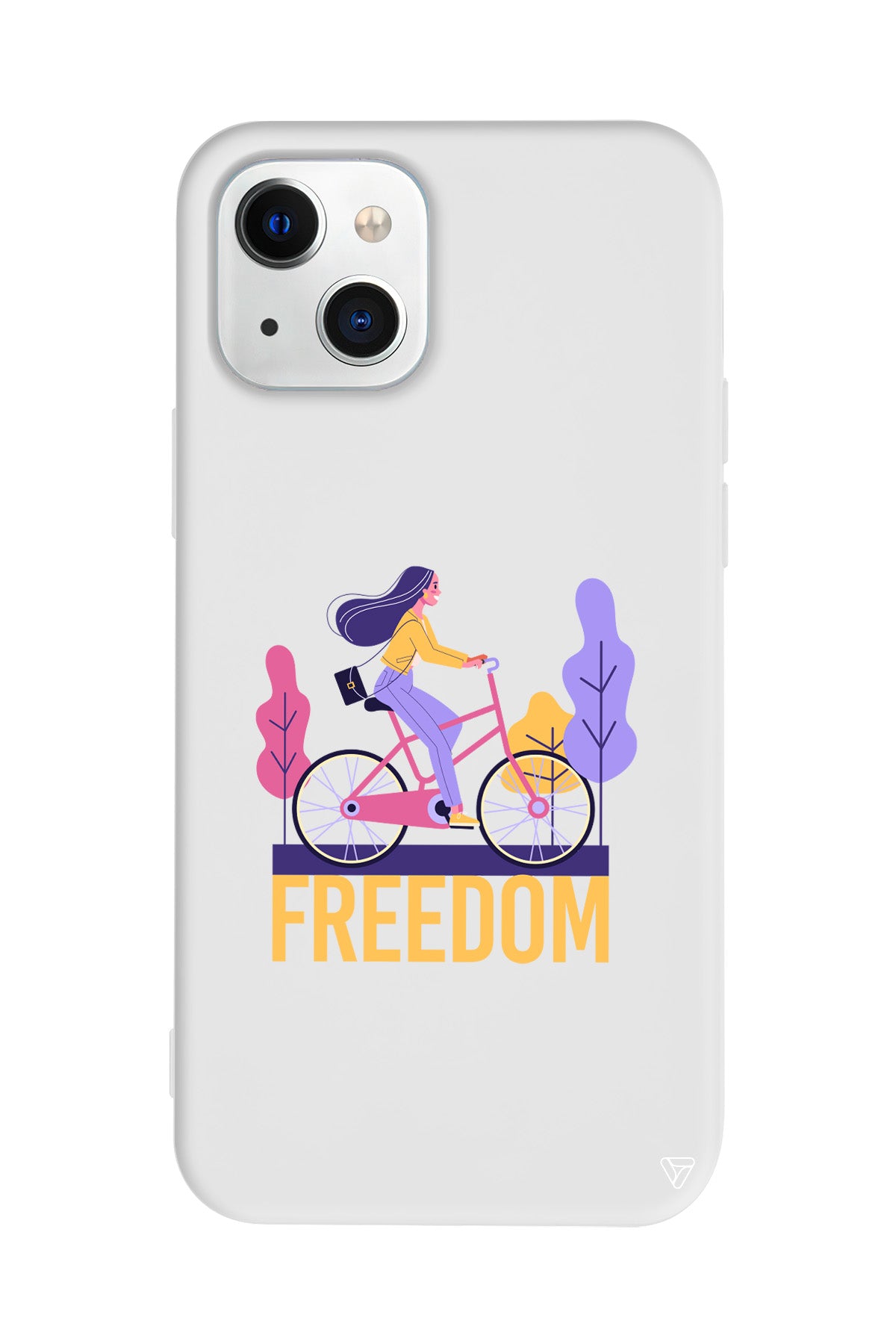Freedom Lansman Model İçi Kadife Silikon Telefon Kılıfı