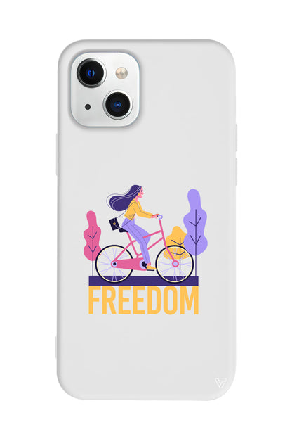 Freedom Lansman Model İçi Kadife Silikon Telefon Kılıfı