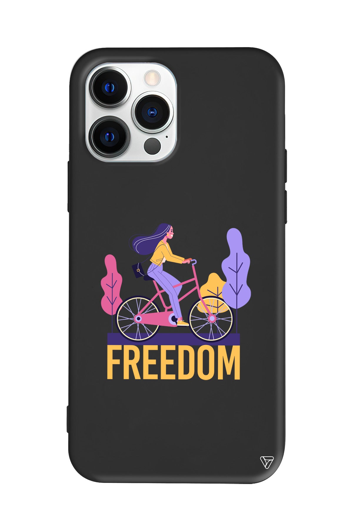 Freedom Lansman Model İçi Kadife Silikon Telefon Kılıfı
