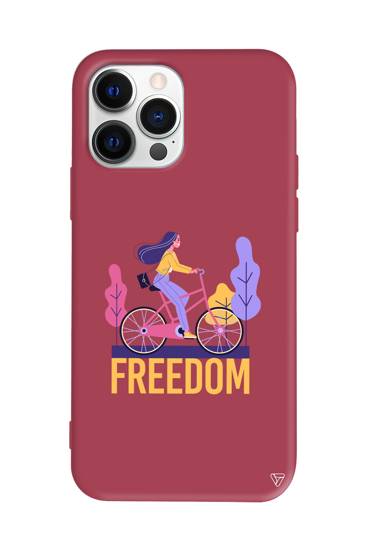 Freedom Lansman Model İçi Kadife Silikon Telefon Kılıfı
