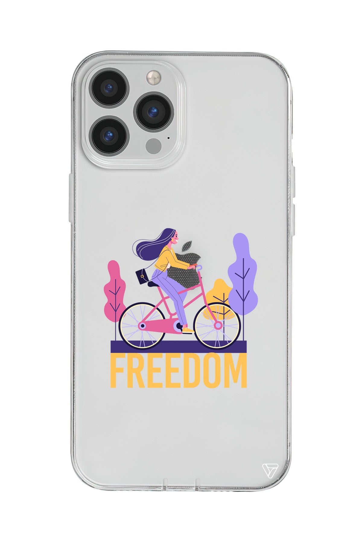 Freedom Lansman Model İçi Kadife Silikon Telefon Kılıfı