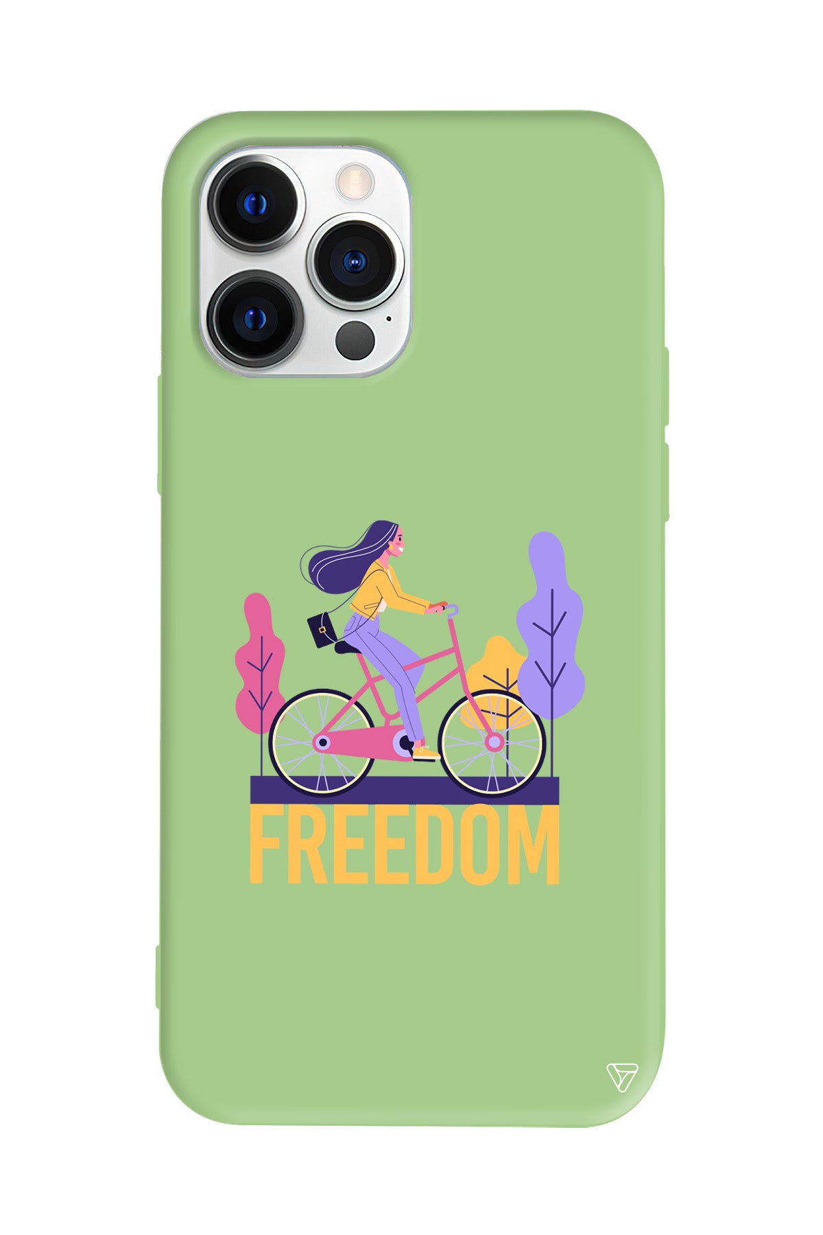 Freedom Lansman Model İçi Kadife Silikon Telefon Kılıfı