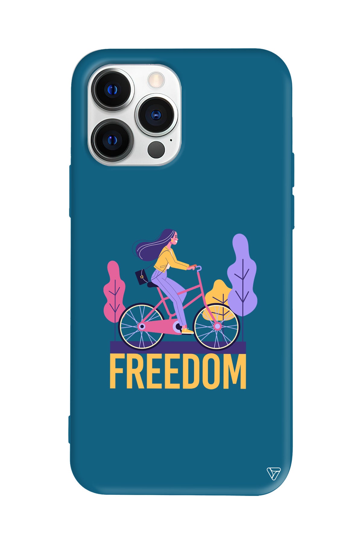 Freedom Lansman Model İçi Kadife Silikon Telefon Kılıfı