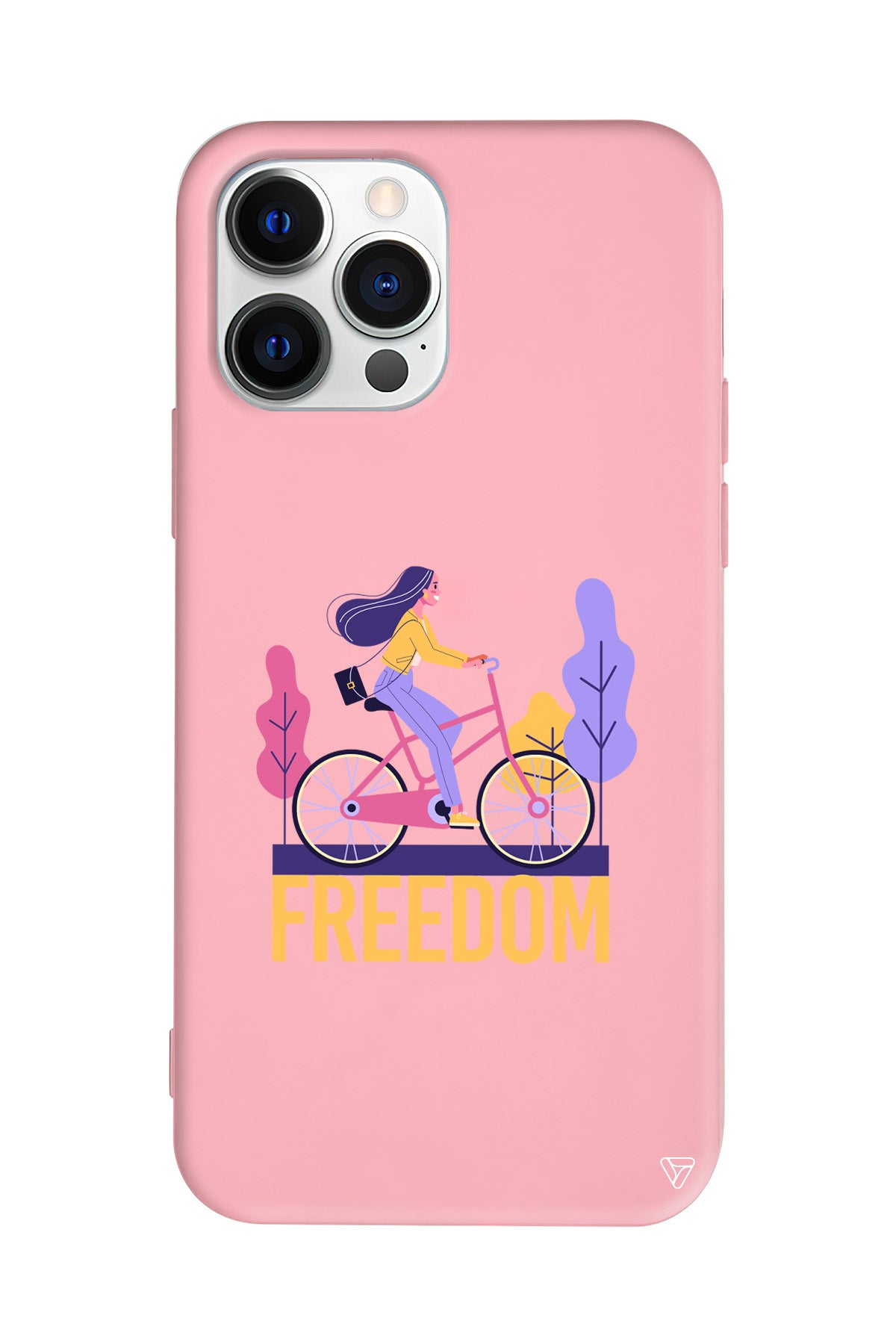 Freedom Lansman Model İçi Kadife Silikon Telefon Kılıfı
